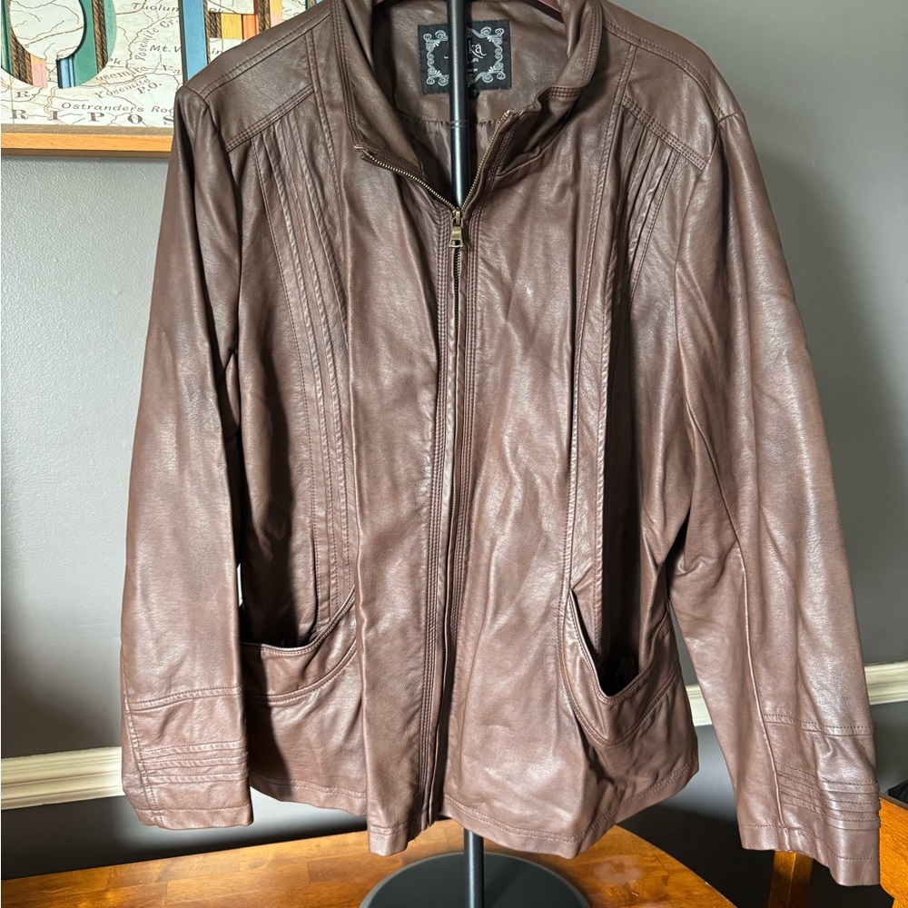 Brown Leather Jacket